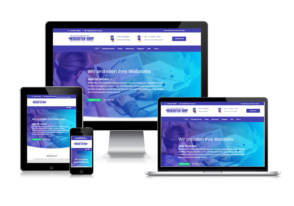 Webseiten Shop Webseiten Shop